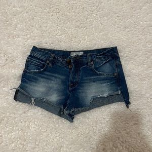 Blue Jean shorts